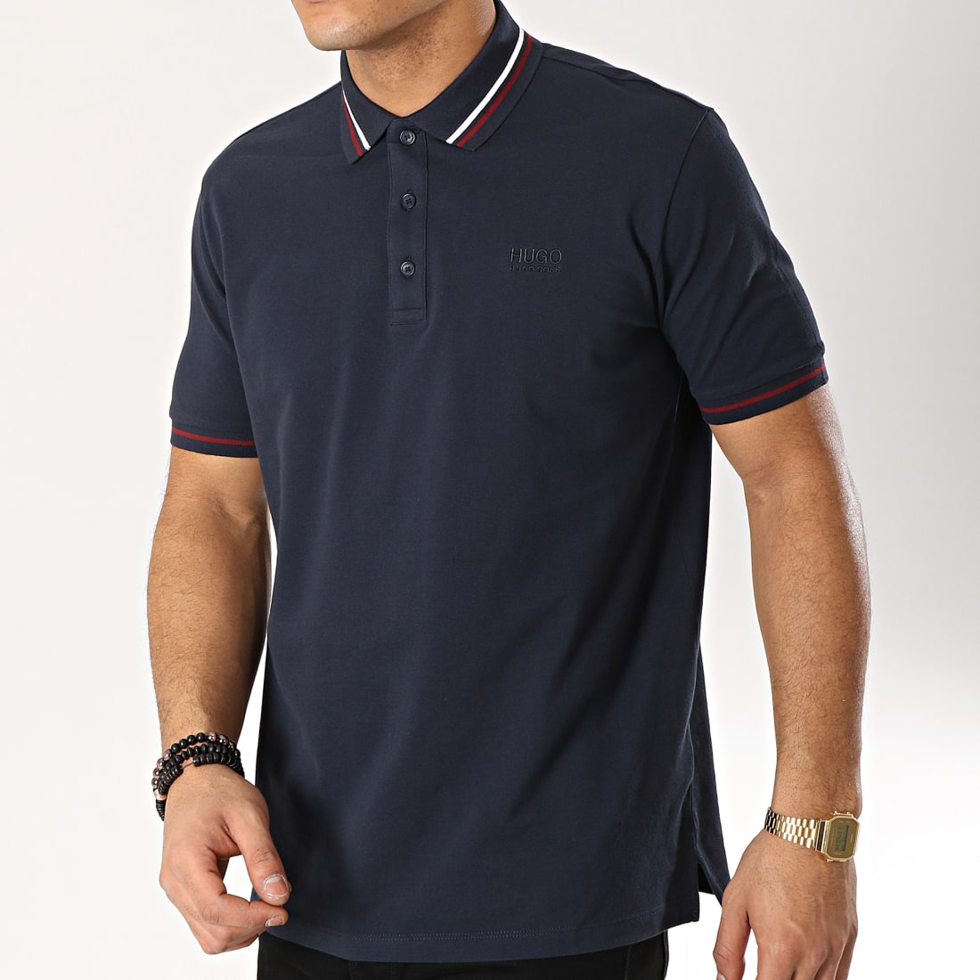 Hugo Boss Polo
 HUGO by Hugo Boss Polo Manches Courtes Daruso Bleu Marine