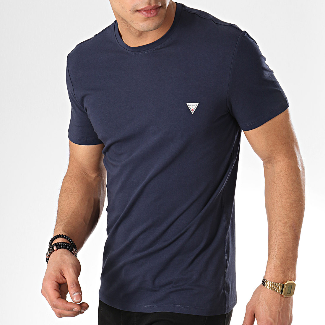 Guess Tee Shirt M92I04J1300 Bleu Marine