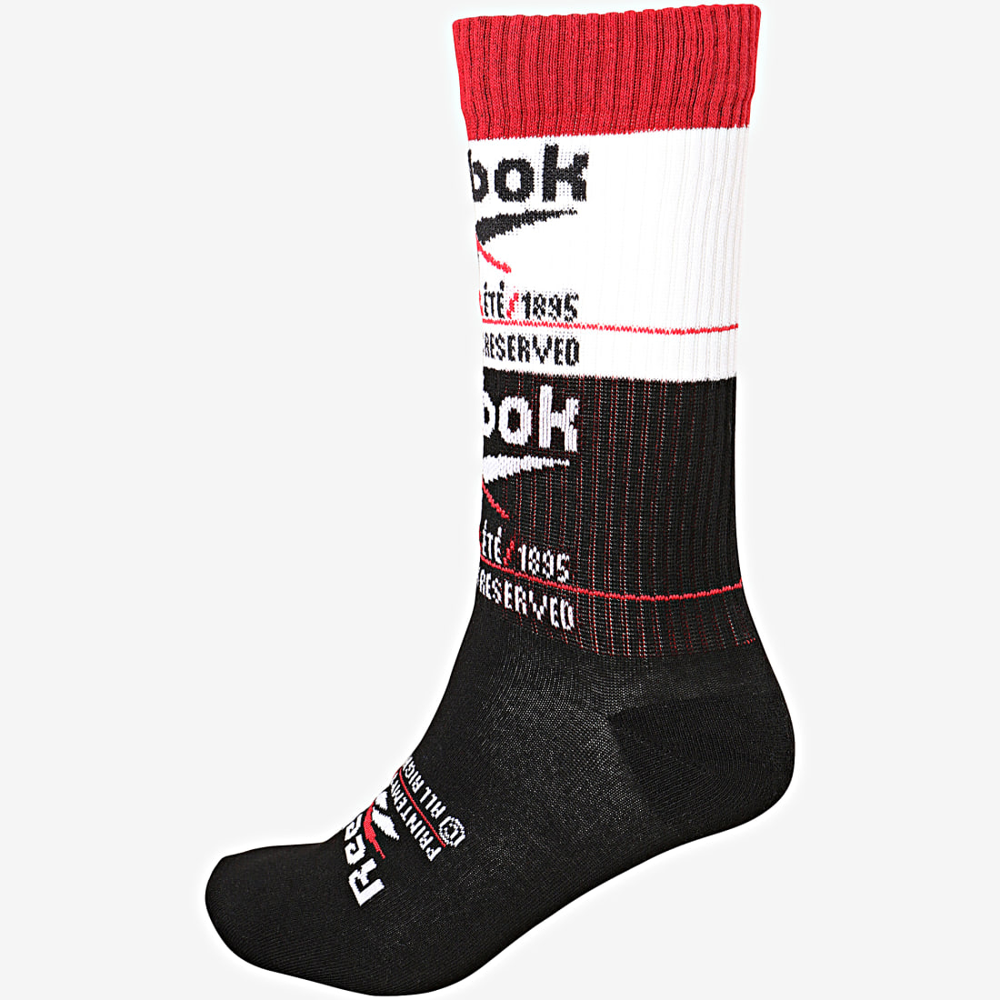 reebok basket chaussette