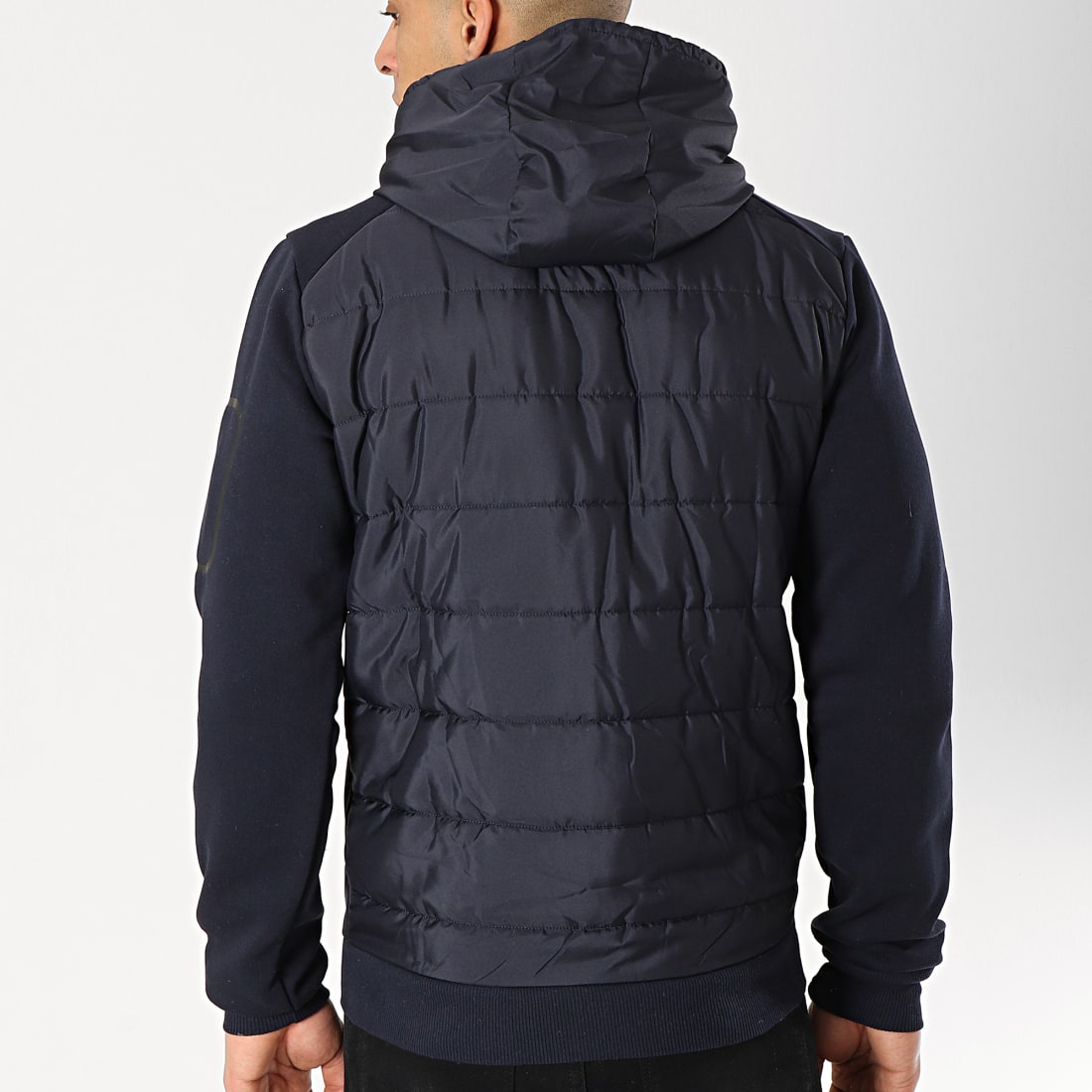 Geographical Norway - Sweat Zippé Capuche Feritable Bleu ...