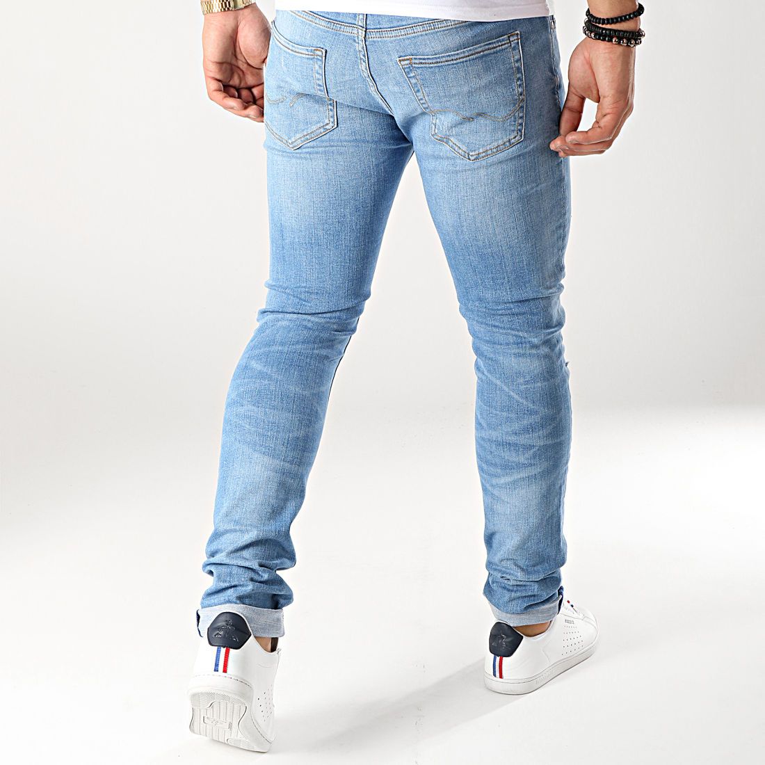Jack And Jones Jean Skinny Liam Original Bleu Denim