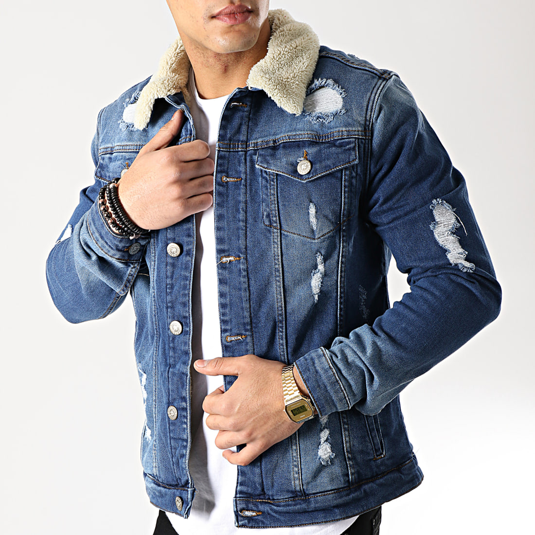 Veste en jean uniplay clearance