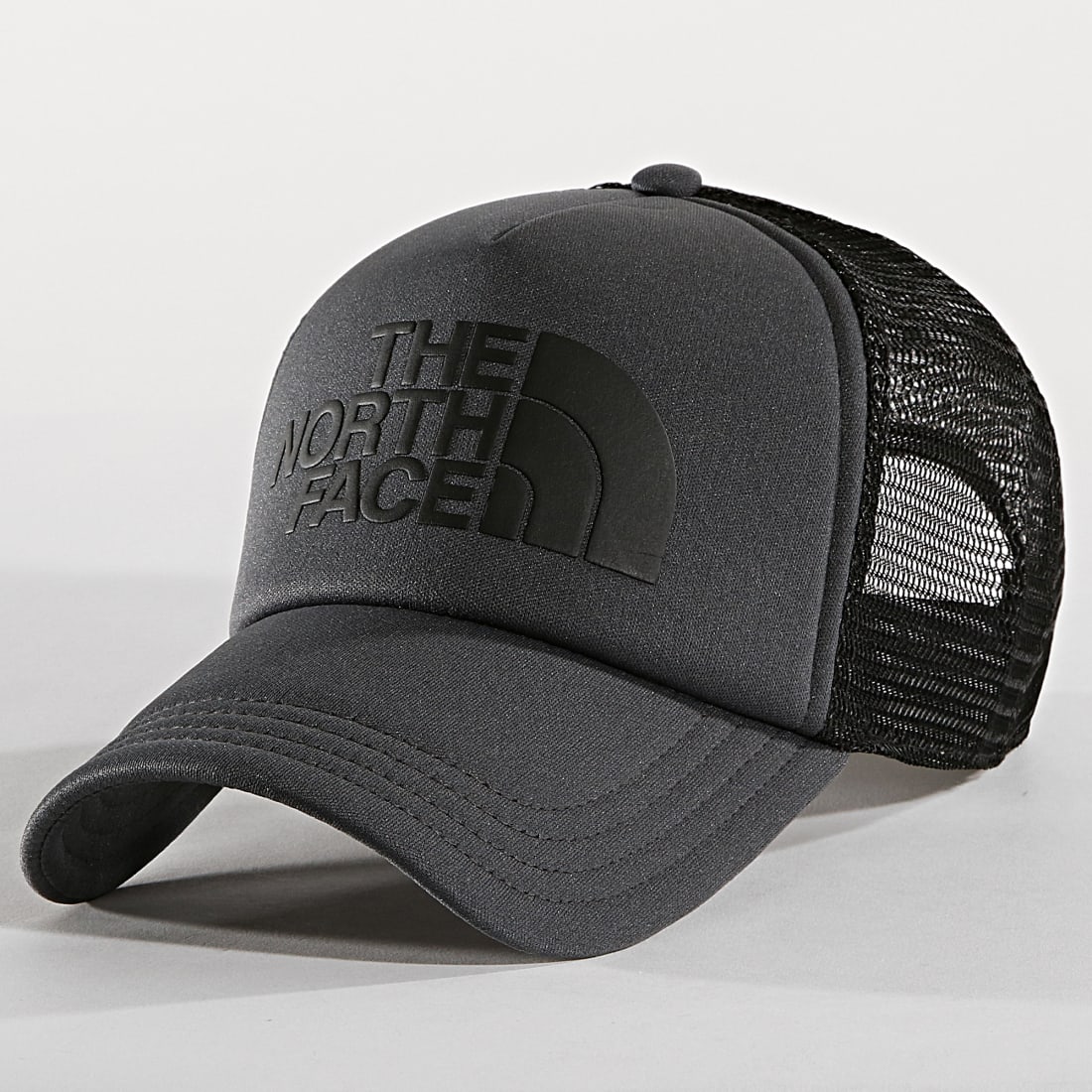 The North Face - Casquette Trucker Logo Gris Anthracite ...
