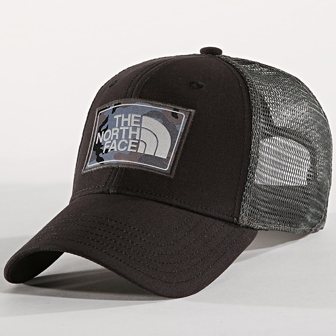 The North Face - Casquette Trucker Mudder CGW2 Noir Gris ...