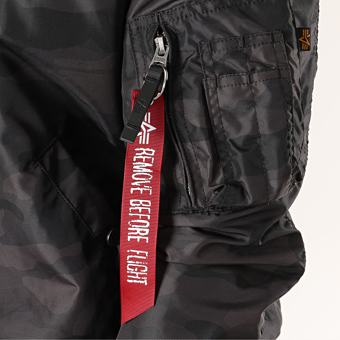 Alpha Industries - Bomber MA1 TT Gris Anthracite ...