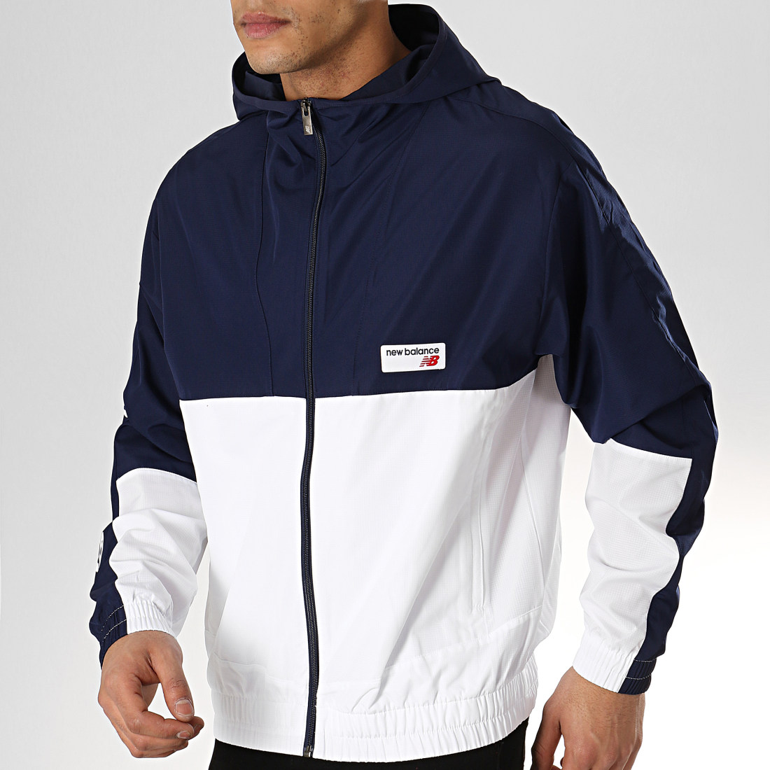New Balance CoupeVent Athletics 69224060 Blanc Bleu Marine