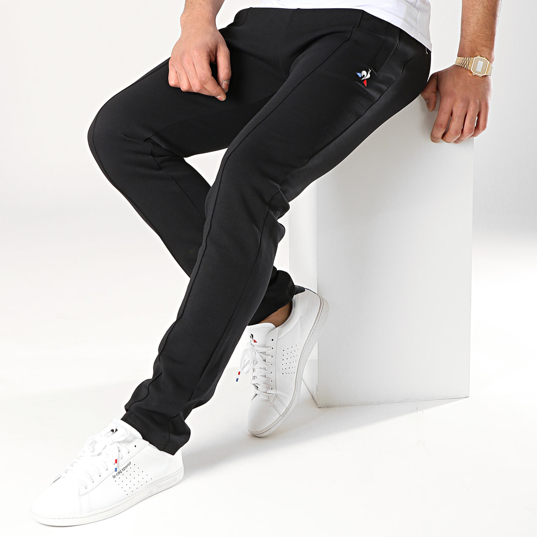 pantalon coq sportif femme bordeaux