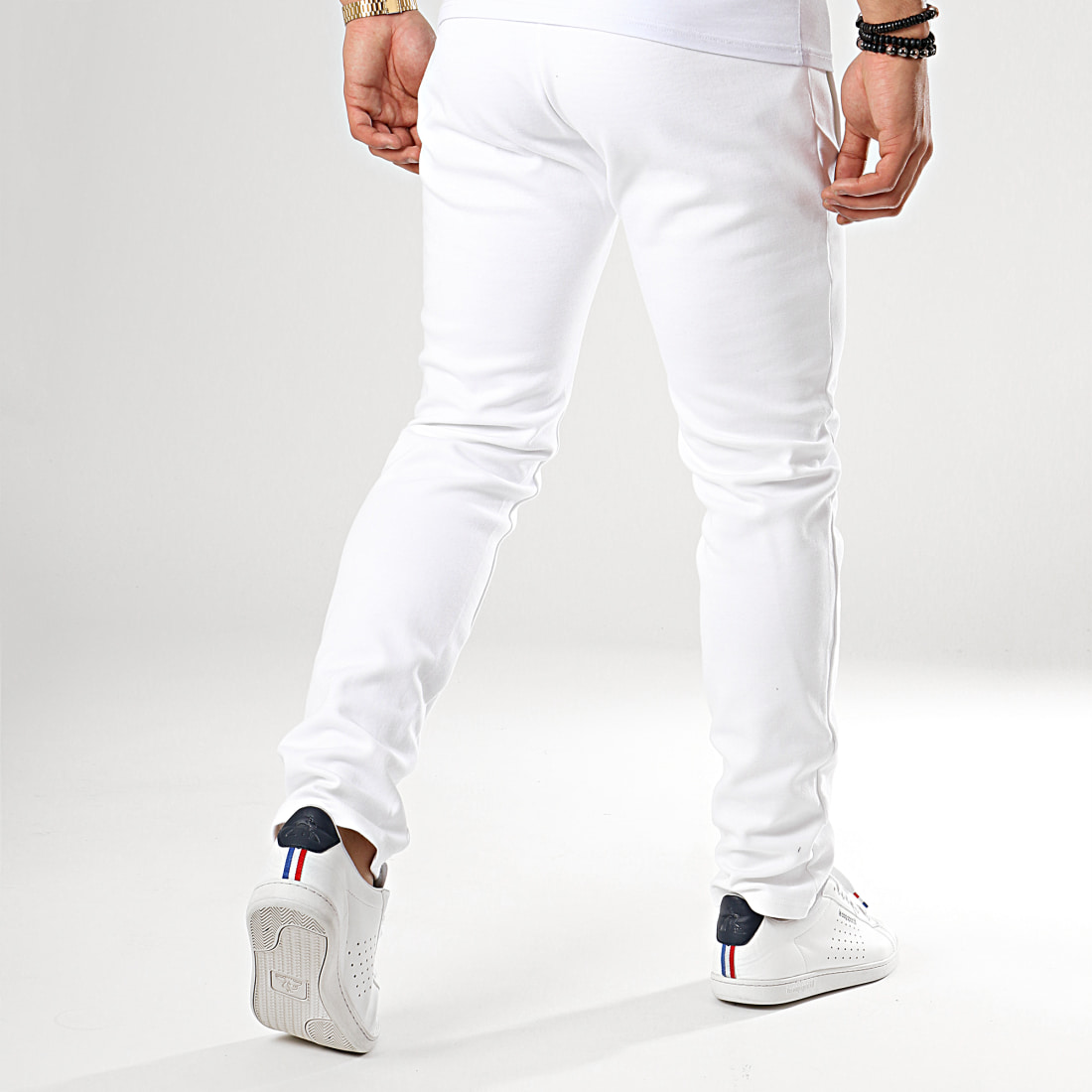 pantalon coq sportif femme blanche