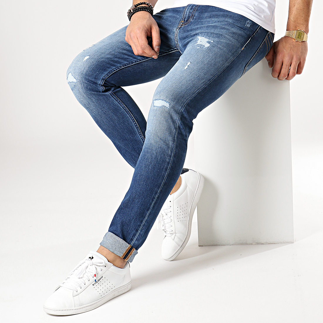 Calvin Klein Jean Skinny Modern Classics 1870 Bleu Brut