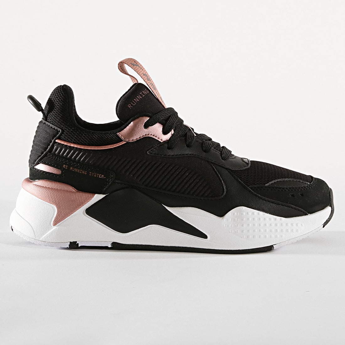 puma rsx noir et rose