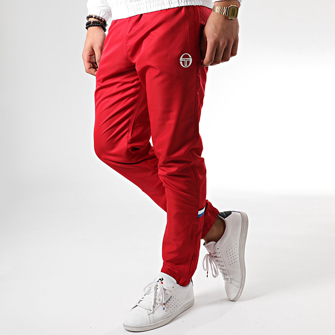 sergio tacchini ensemble rouge