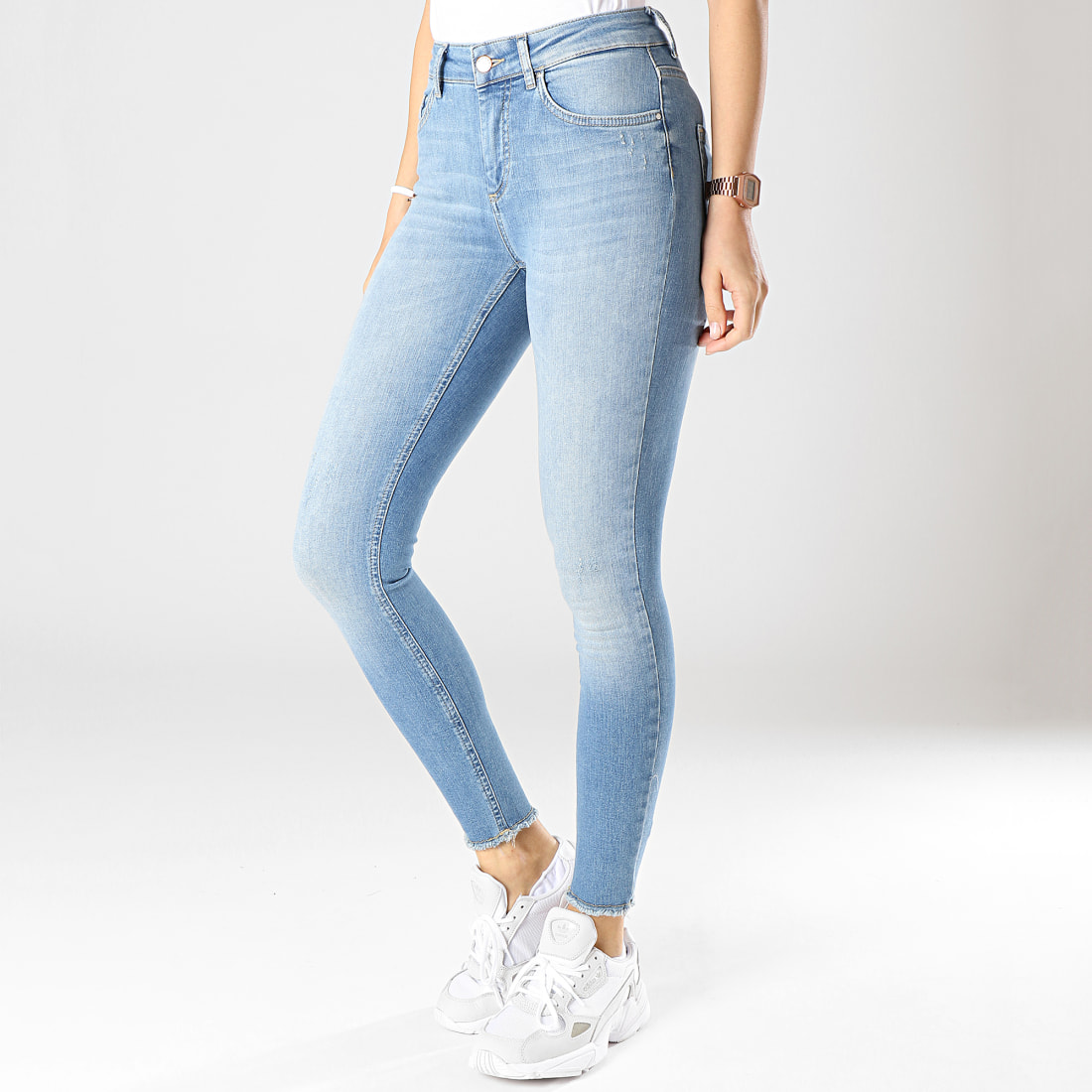 Only Jean Skinny Femme Blush Bleu Wash