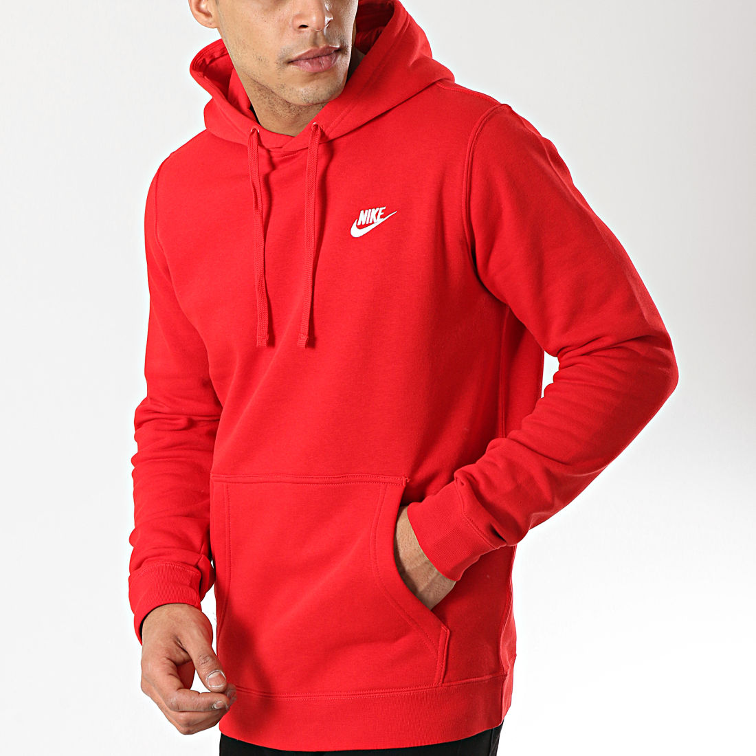  Nike  Sweat  Capuche Sportswear 804346 Rouge 