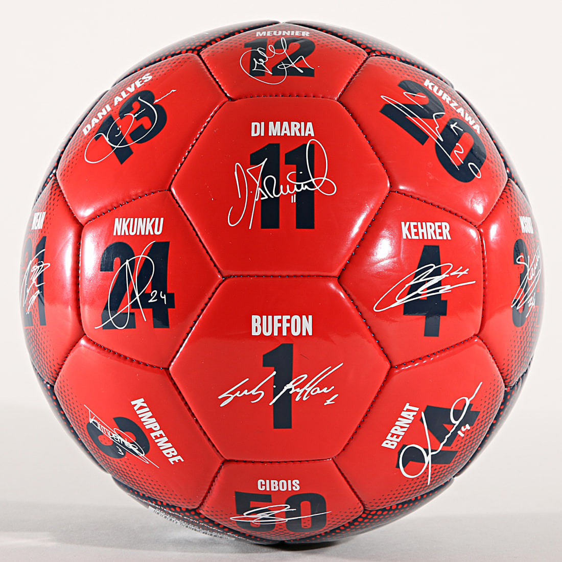 Ballon Signatures PSG - Collection officielle PARIS SAINT GERMAIN - taille  5 PSG