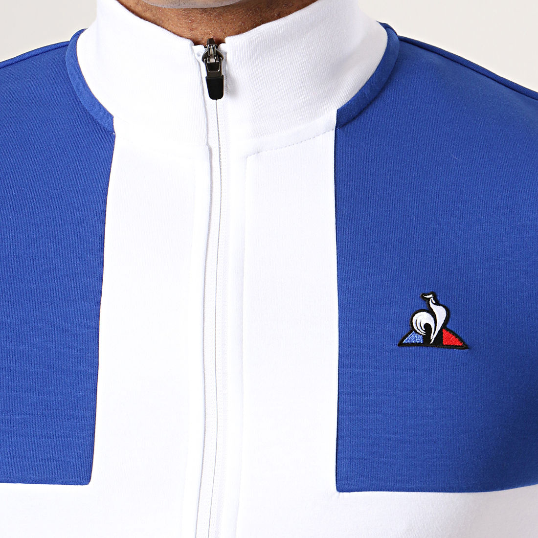 veste le coq sportif bleu blanc rouge