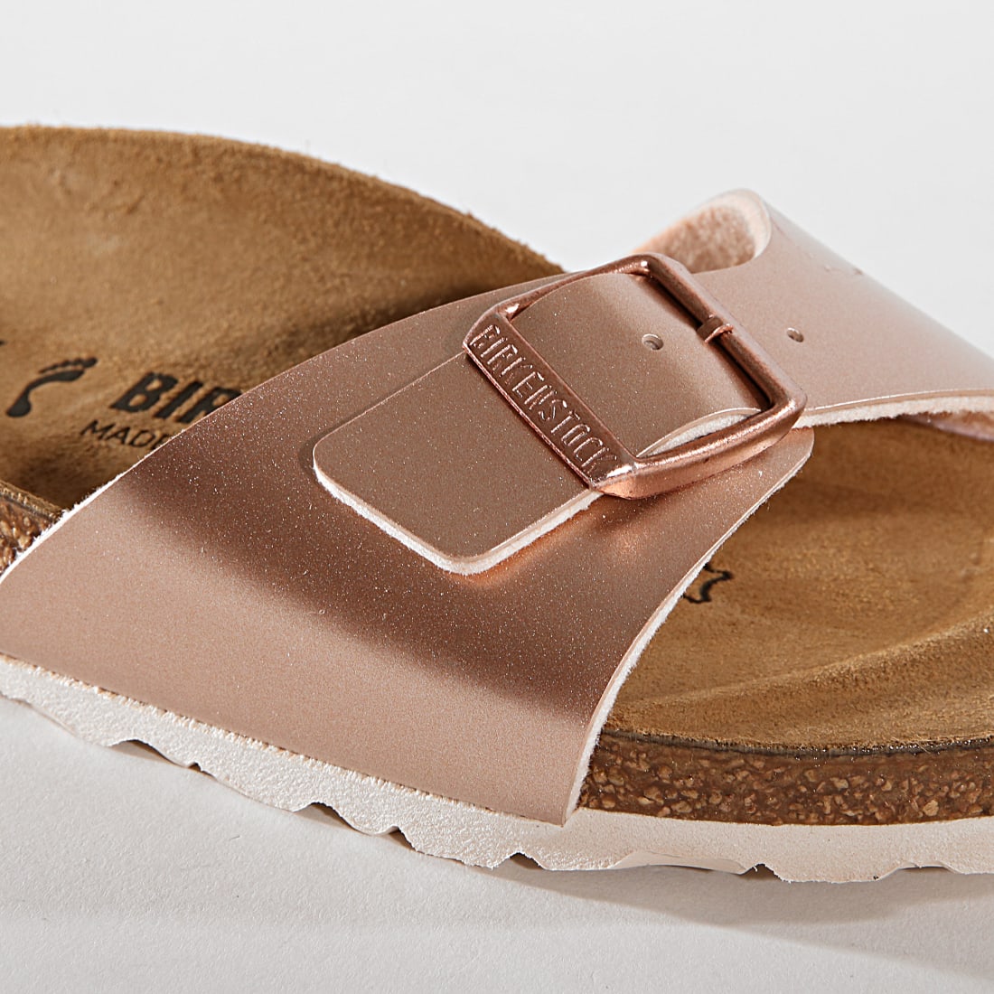 birkenstock femme rose gold