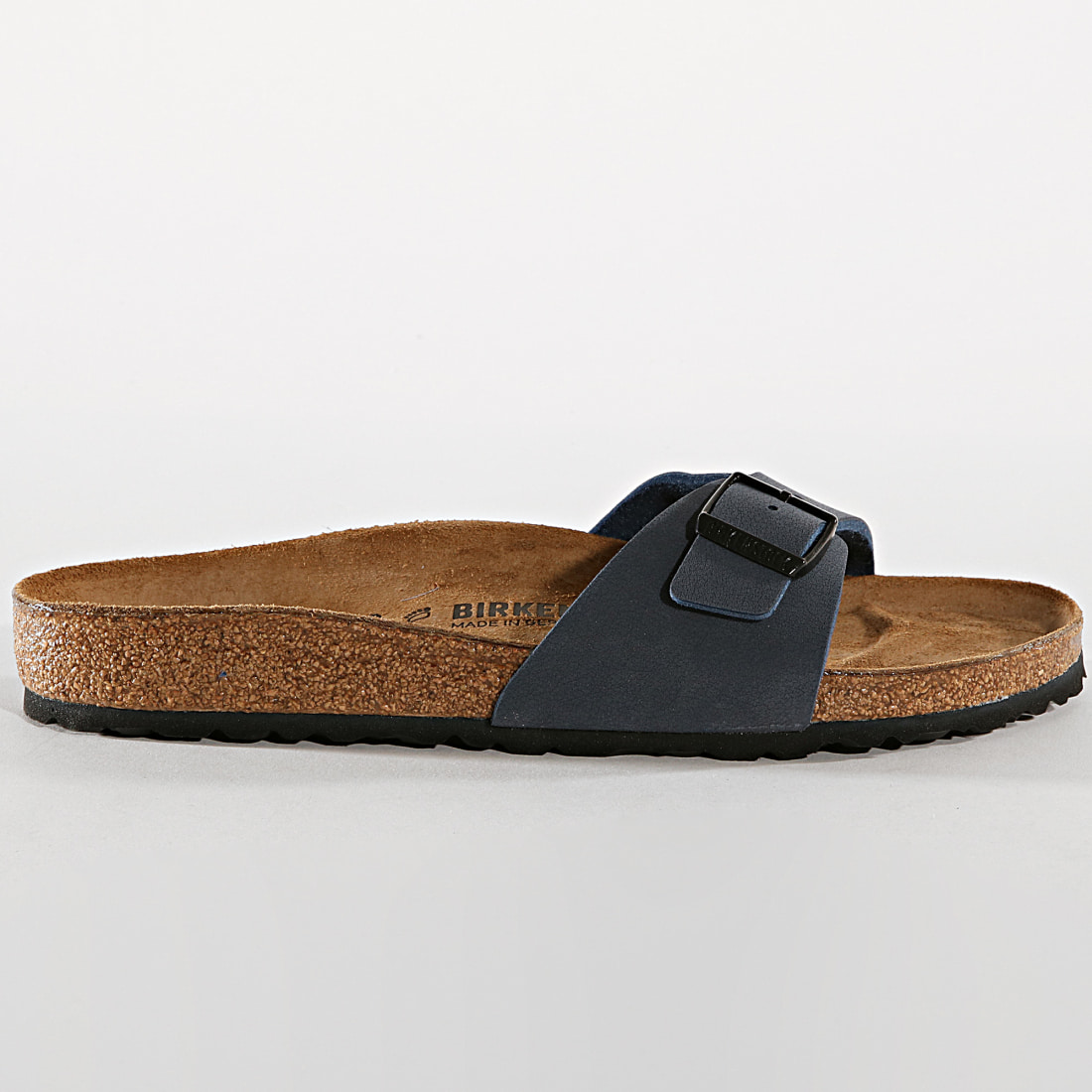 birkenstock madrid navy patent