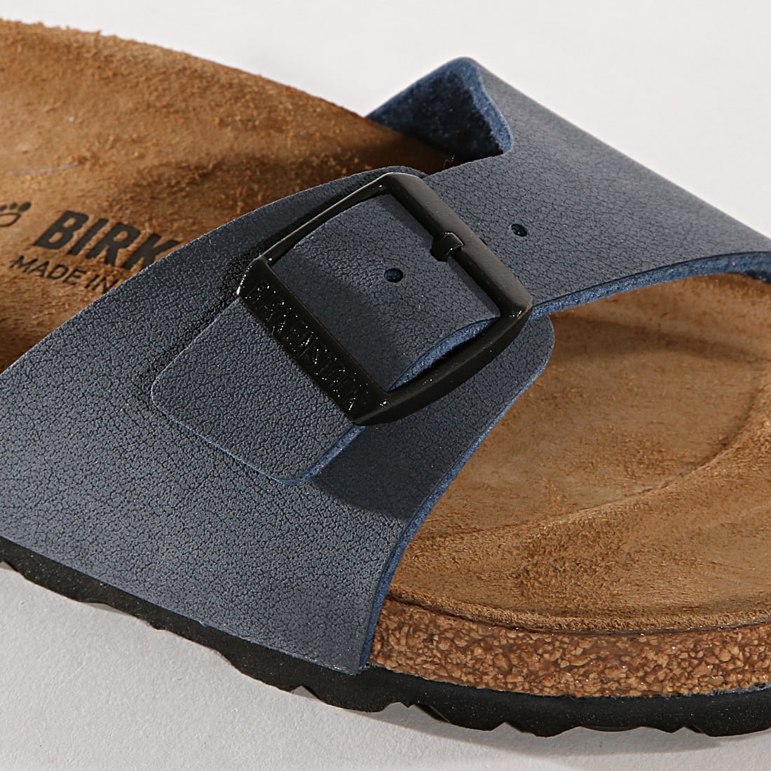 birkenstock madrid navy patent