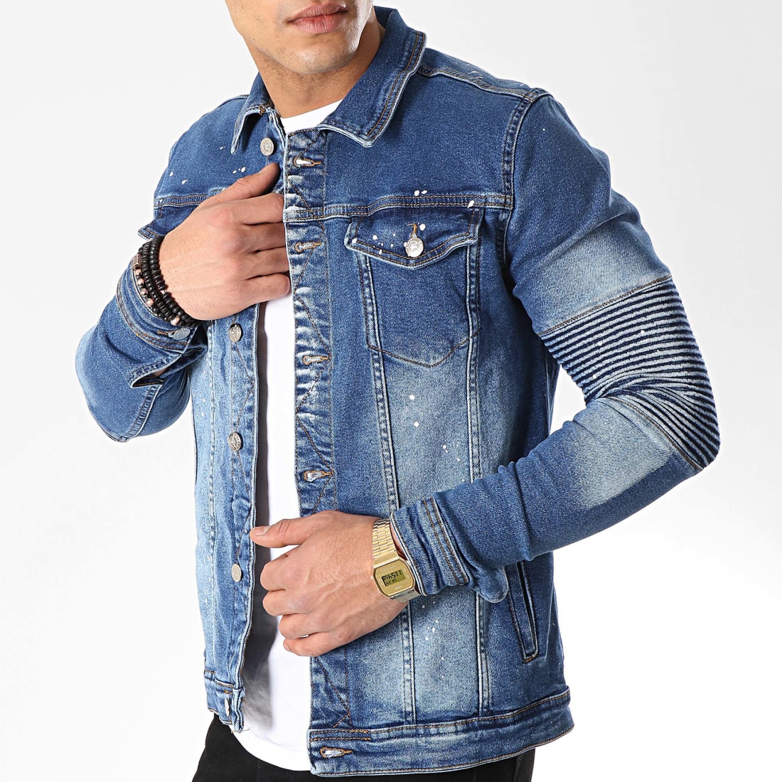Veste en jean top uniplay