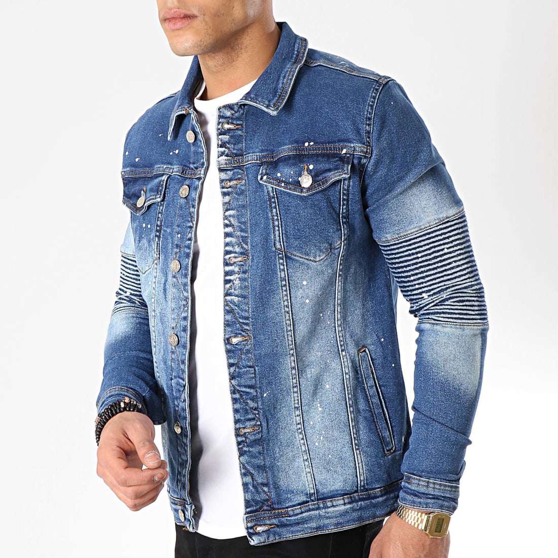 Veste en jean store uniplay