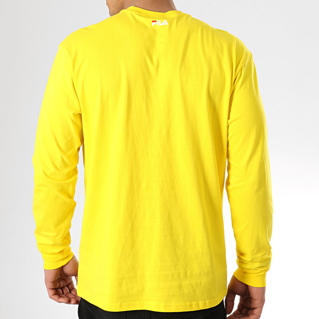 claquette fila jaune