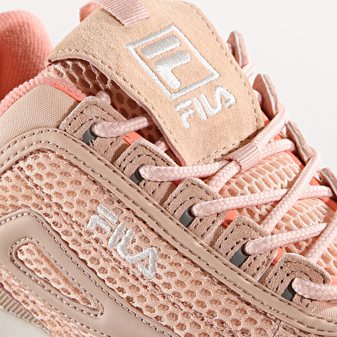 fila disruptor mesh low
