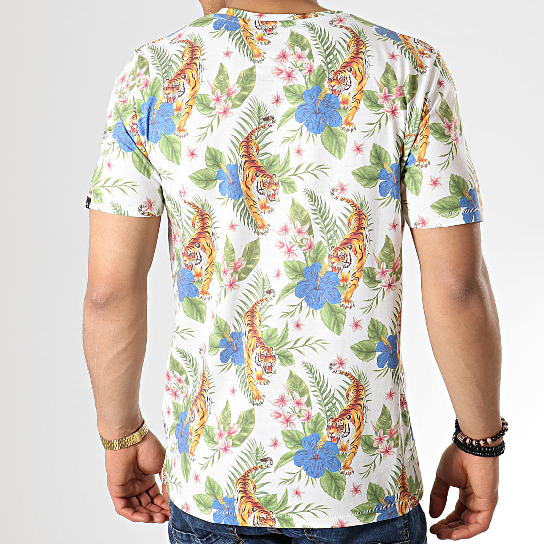 Tokyo Laundry Tee Shirt Honolulu Blanc Floral Laboutiqueofficielle Com