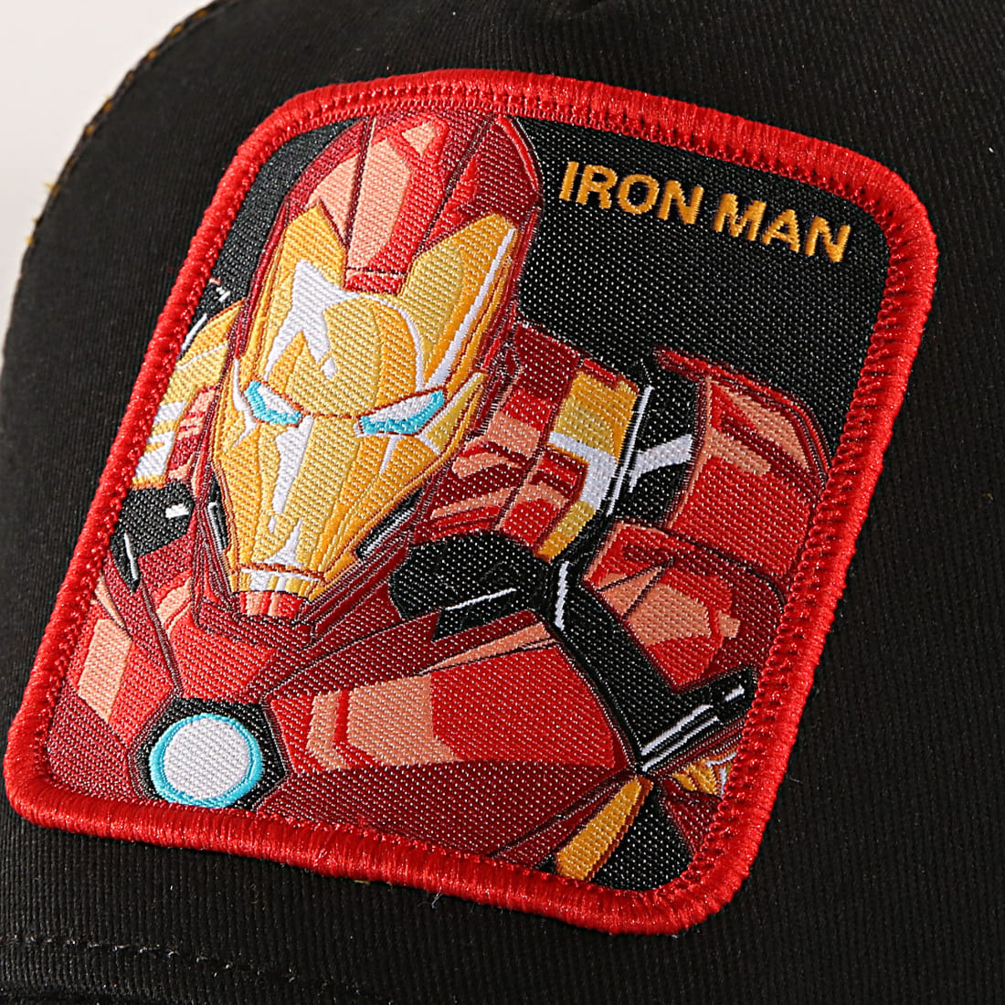 Capslab Casquette Trucker Iron Man Noir