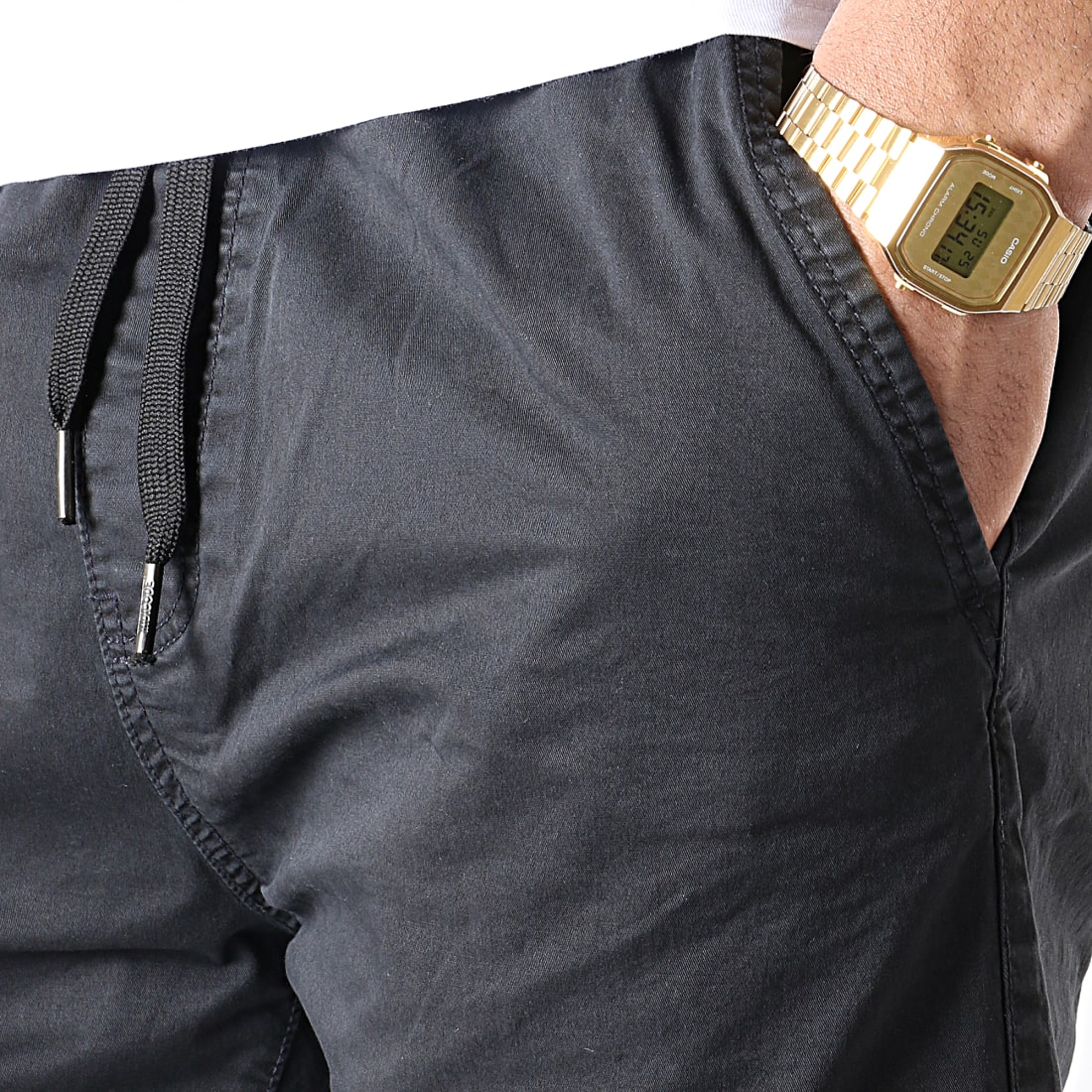 Indicode Jeans Short Chino Kelowna Noir