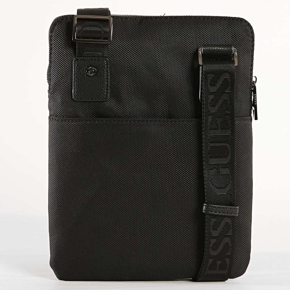 Sac Pour Tablette GUESS - Cuir Synthétique Marron - Compartiment Unique - Style Urbain
