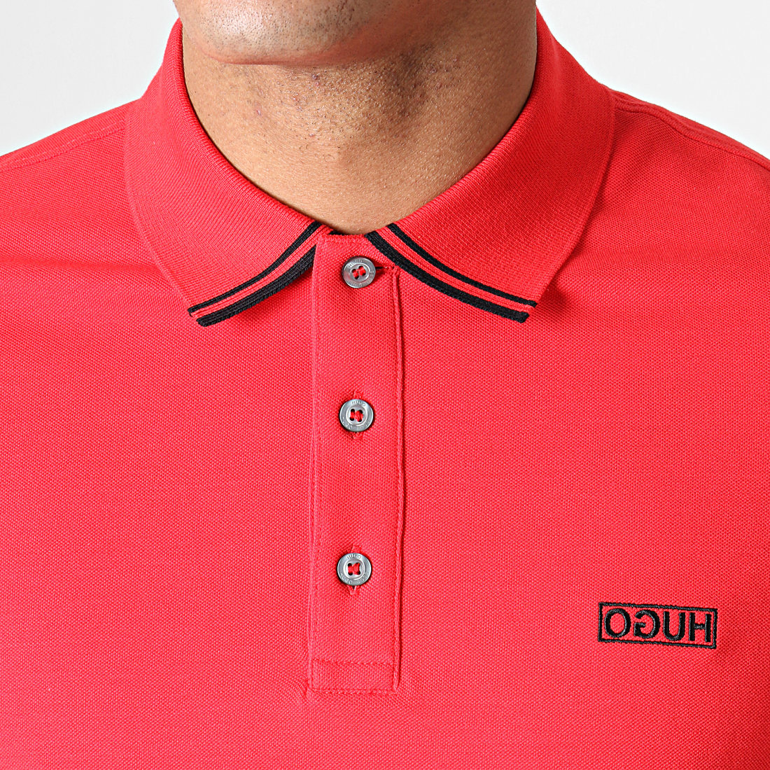 HUGO by Hugo Boss Polo Manches Courtes Reverse Logo Dyler 50410892