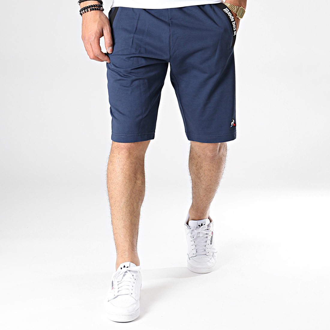 short le coq sportif cyan