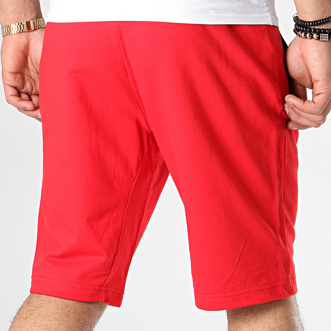 Le Coq Sportif - Short Jogging Regular N3 1911241 Rouge ...