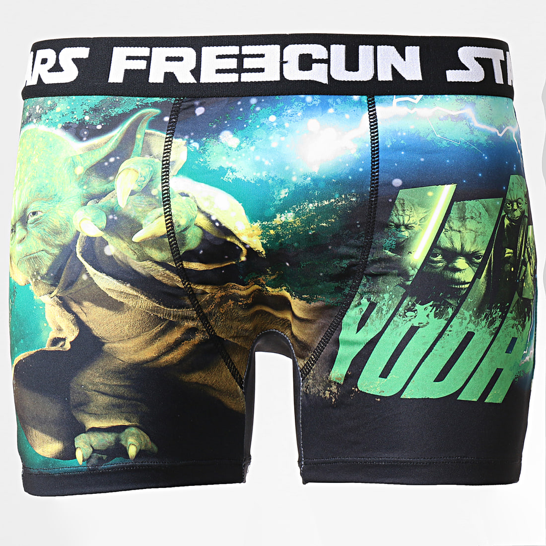 Freegun - Boxer Star Wars Yoda Vert Noir ...