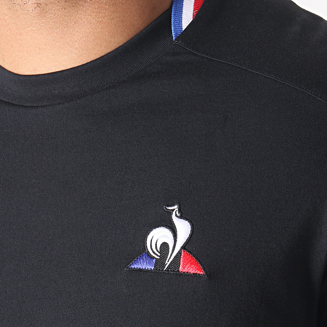 T shirt le coq sportif noir sales