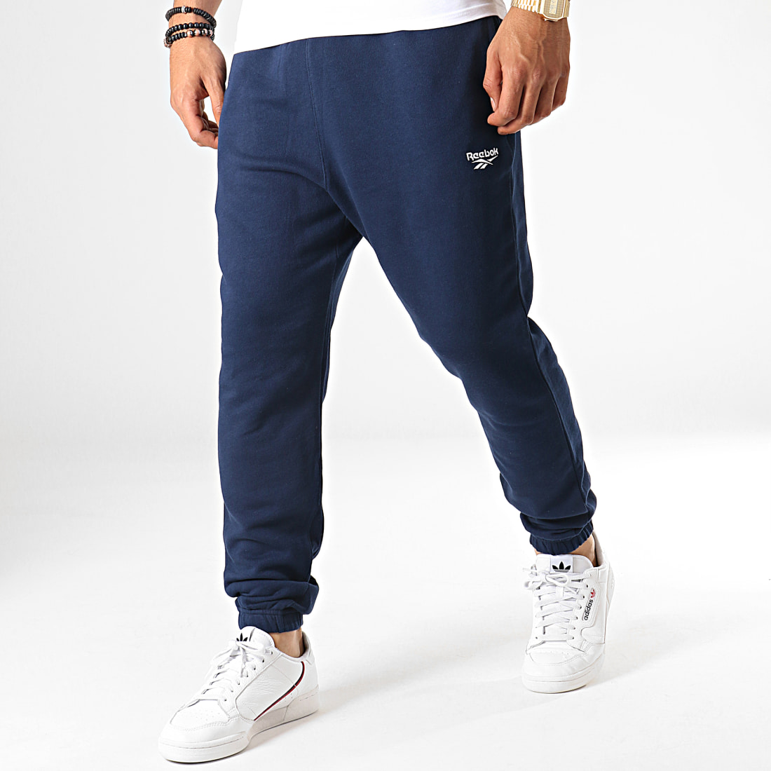 pantalon reebok homme bleu