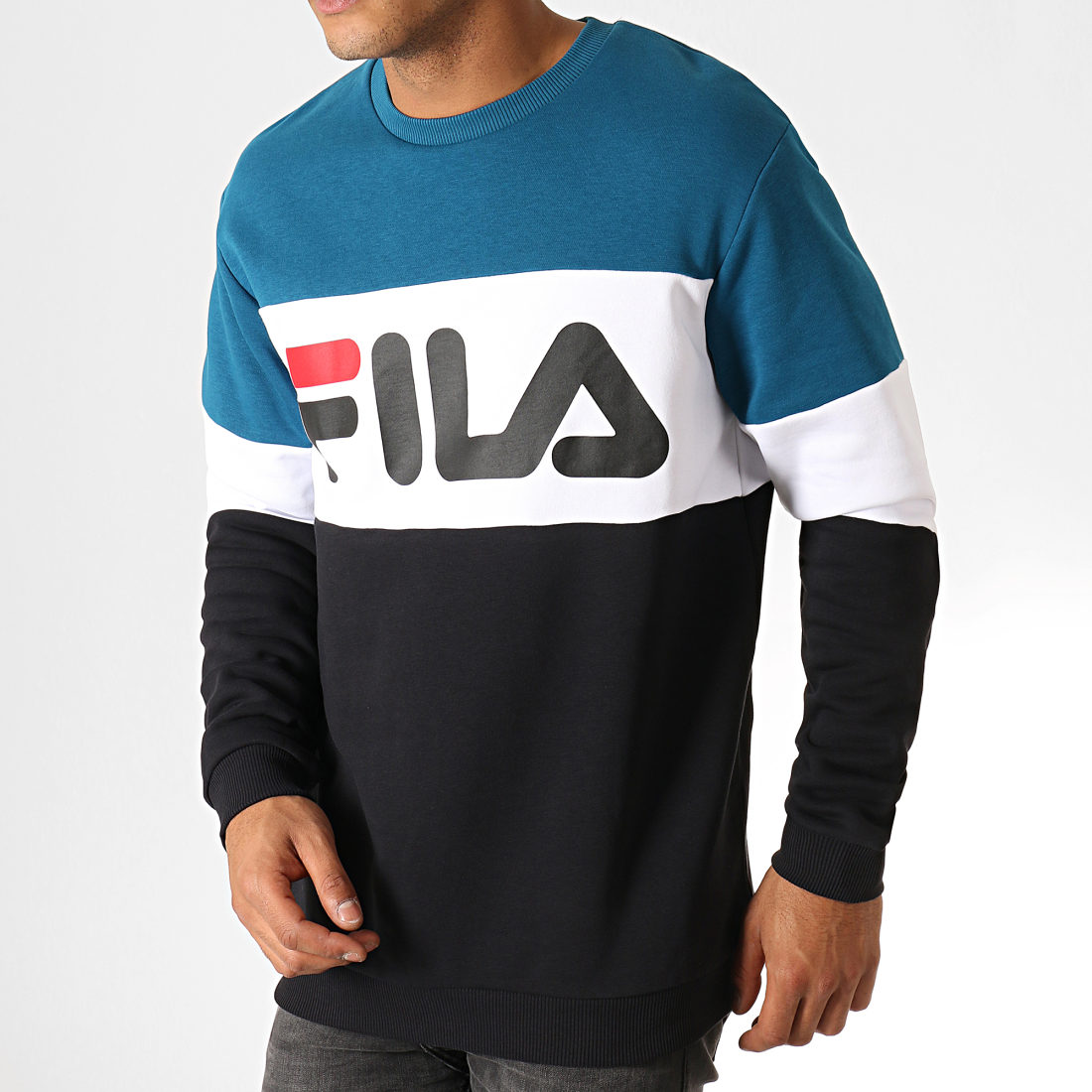 fila blue sweatshirt