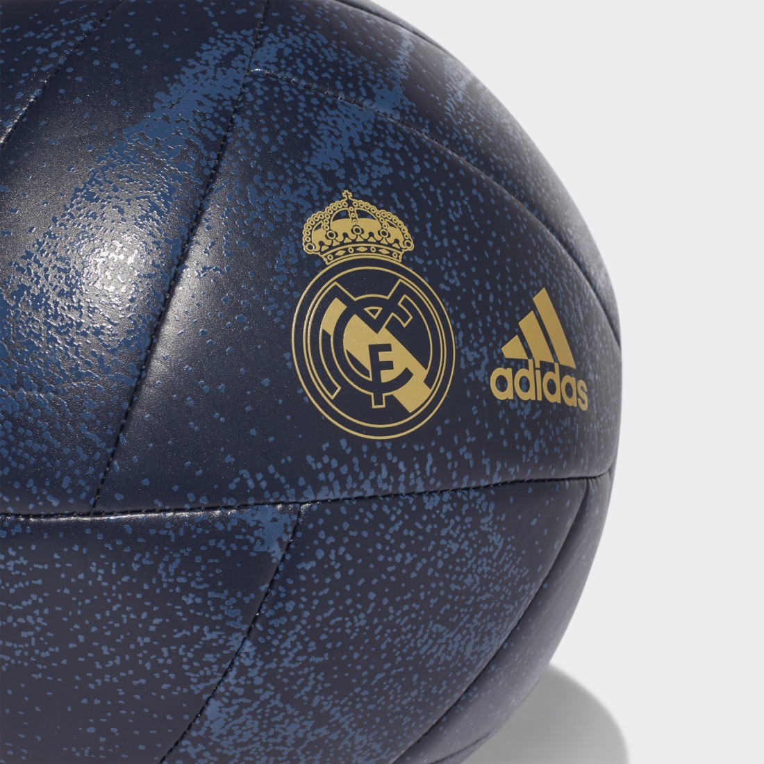 adidas - Ballon De Foot Real Madrid EC3035 Bleu Marine Doré