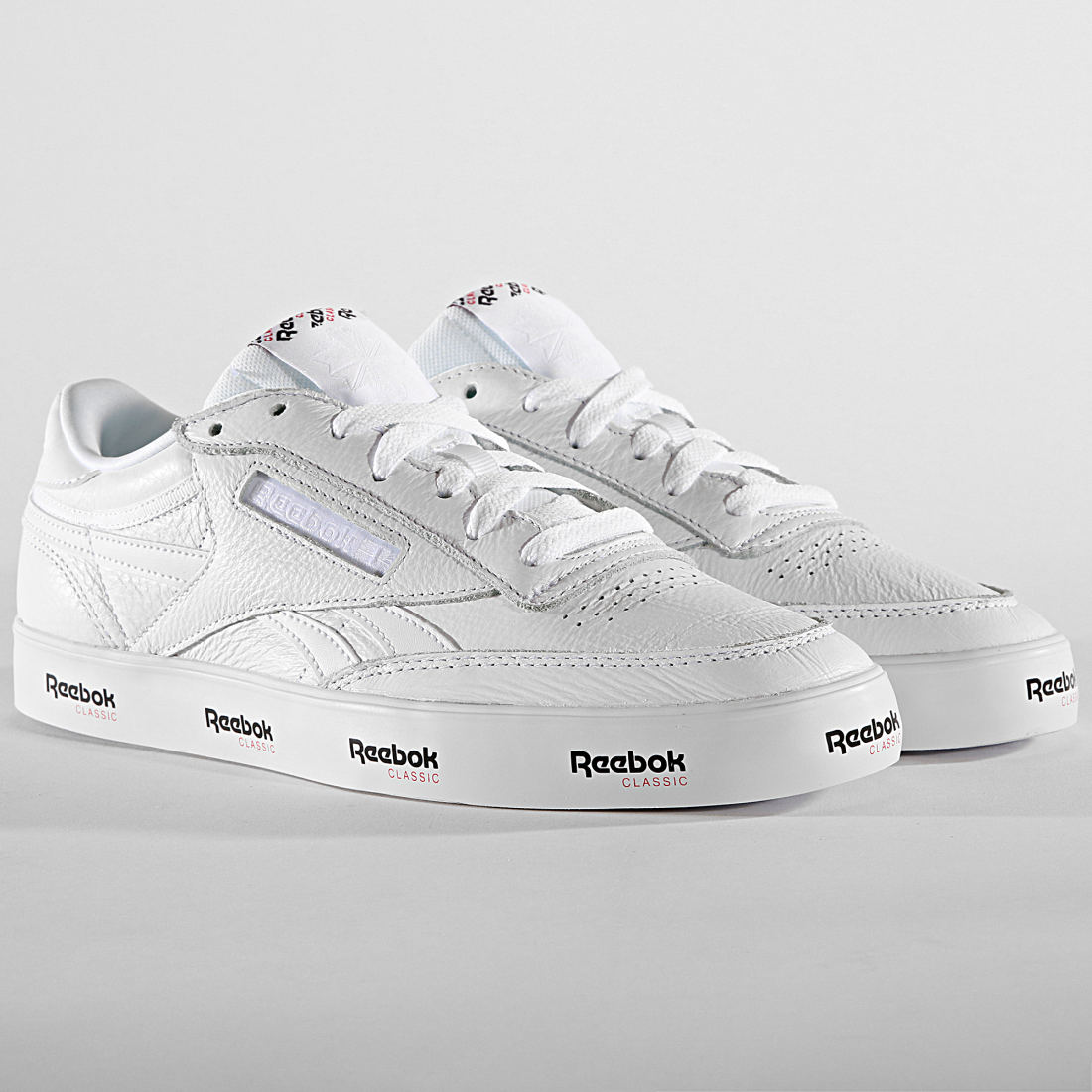Reebok Baskets Club C Revenge Mu DV7021 White Black Primal Red