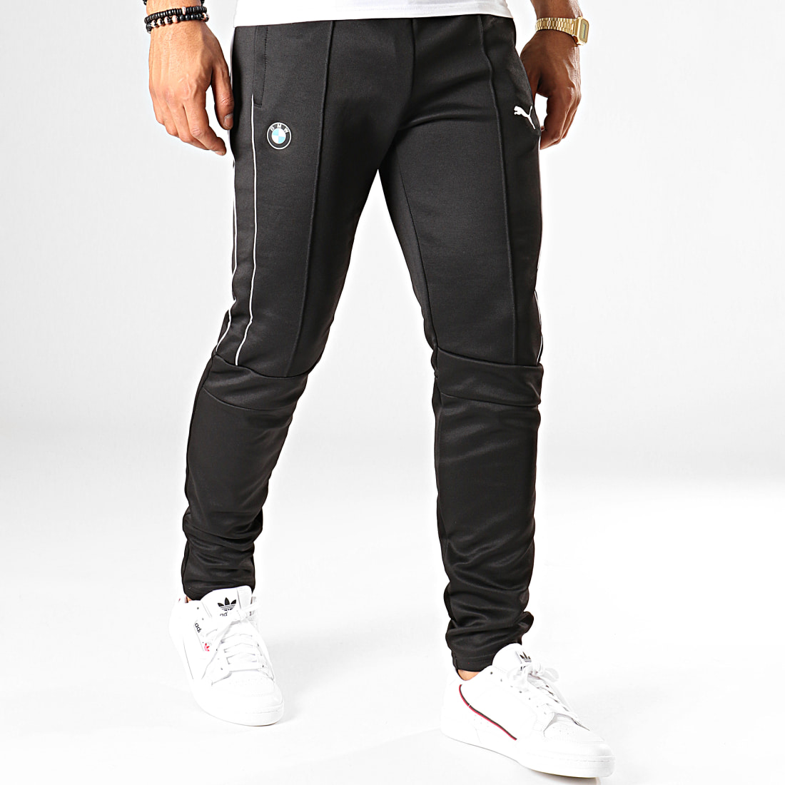 jogging puma bande blanche