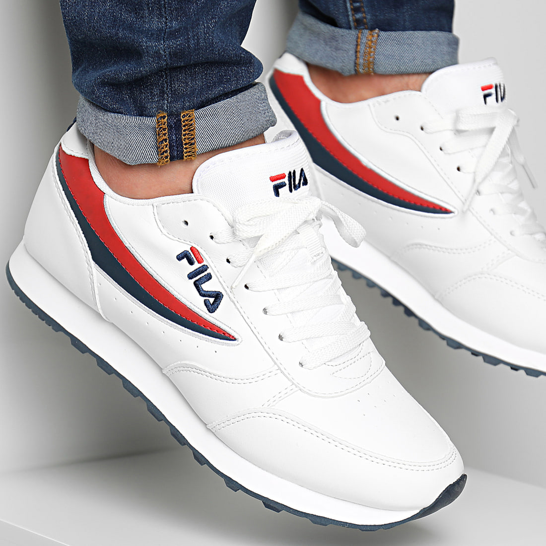 fila jaune basket