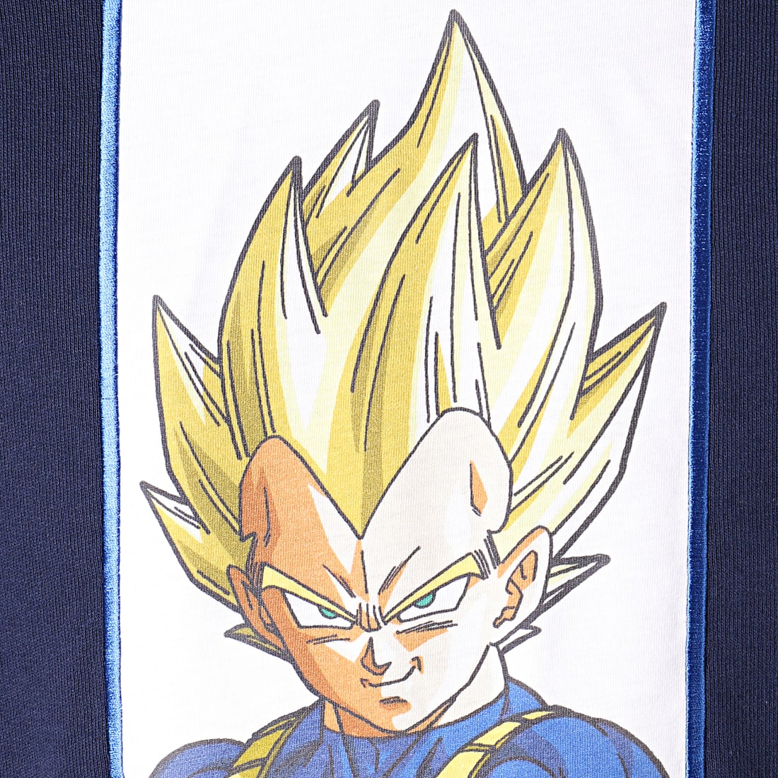 Dragon Ball Z Sweat Capuche Brode Vegeta Bleu Marine Blanc Laboutiqueofficielle Com