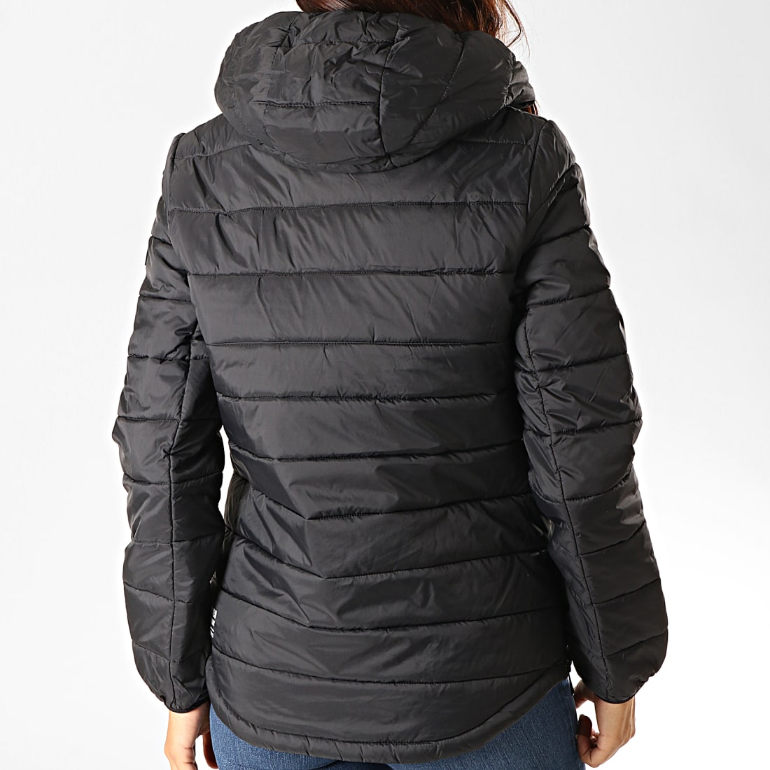 Superdry - Doudoune Femme Fuji Overhead W5000024A Noir ...