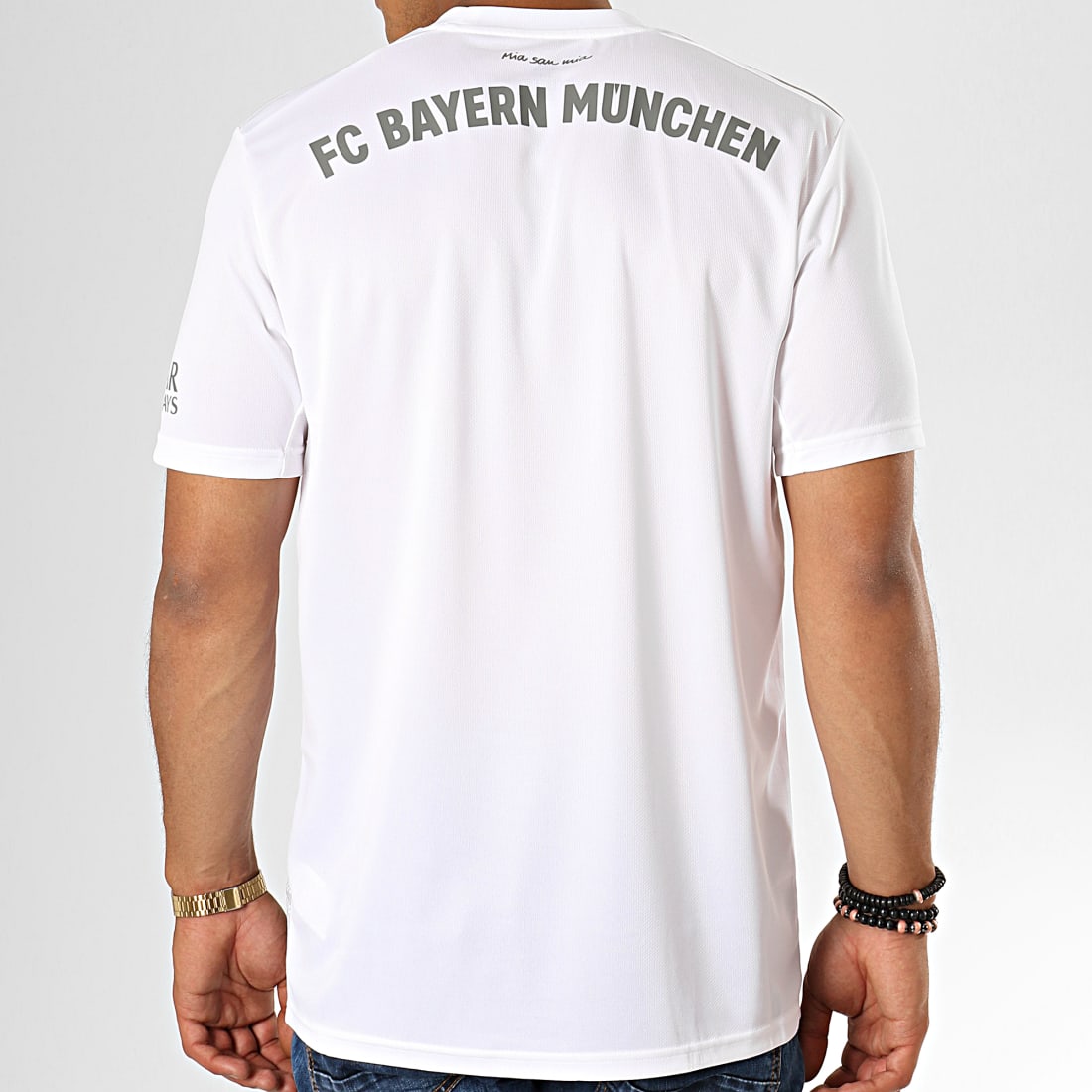 Adidas Performance - Maillot De Foot A Bandes FC Bayern DW7406 Blanc -  LaBoutiqueOfficielle.com
