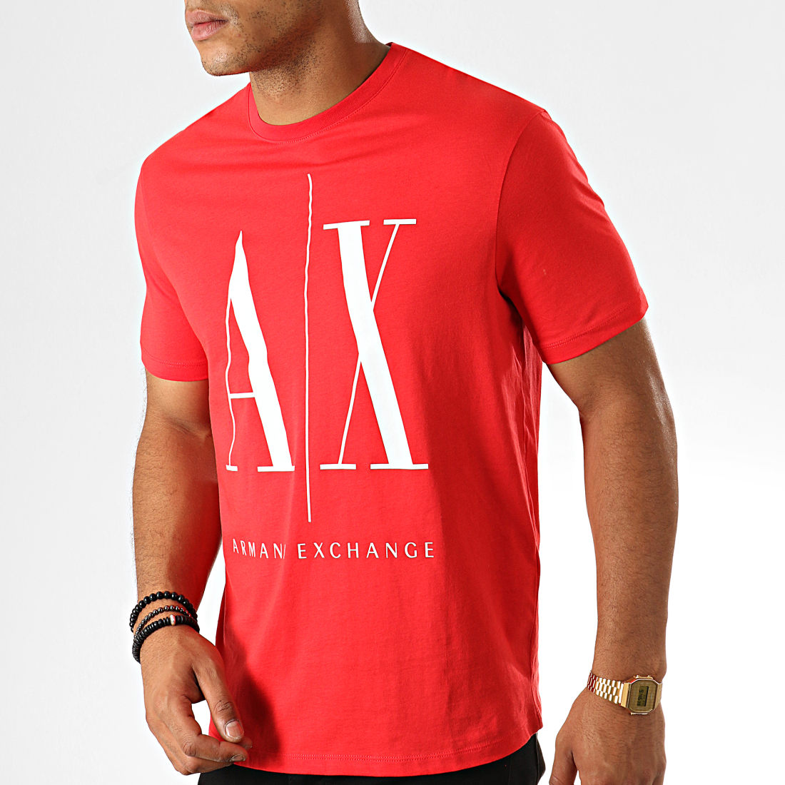 Armani Exchange Tee Shirt 8NZTPAZJH4Z Rouge