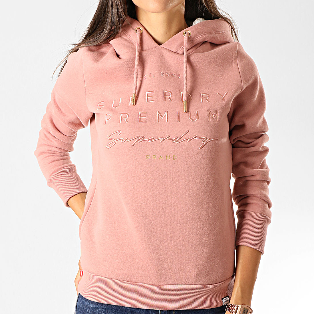 sweat asics femme rose