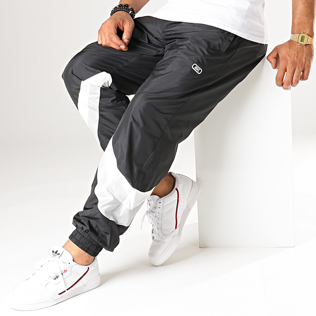 pantalon asics jaune