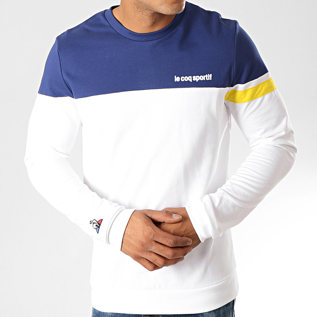 sweat le coq sportif jaune