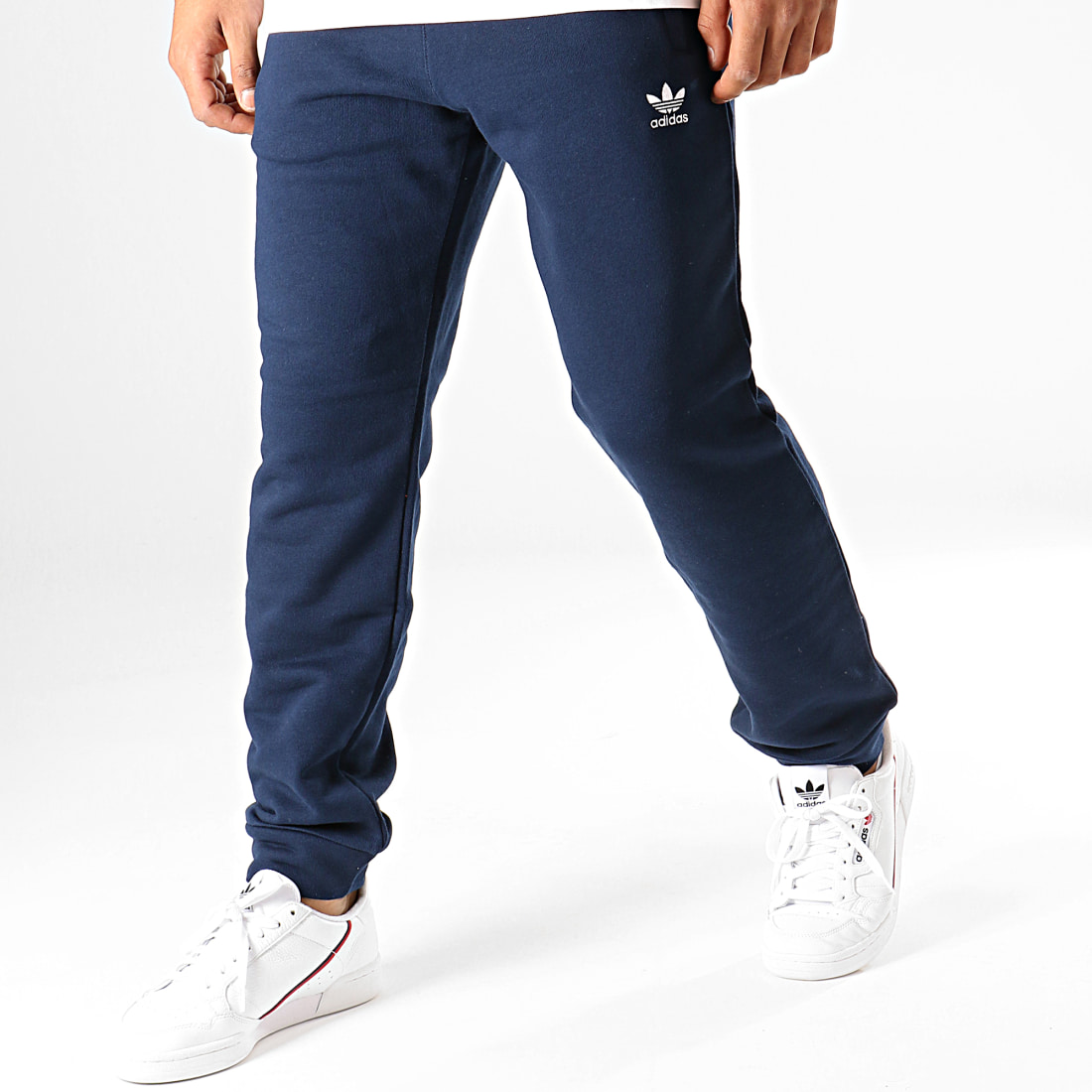 Adidas - Pantalon Jogging ED5951 Bleu Marine Blanc - LaBoutiqueOfficielle.com