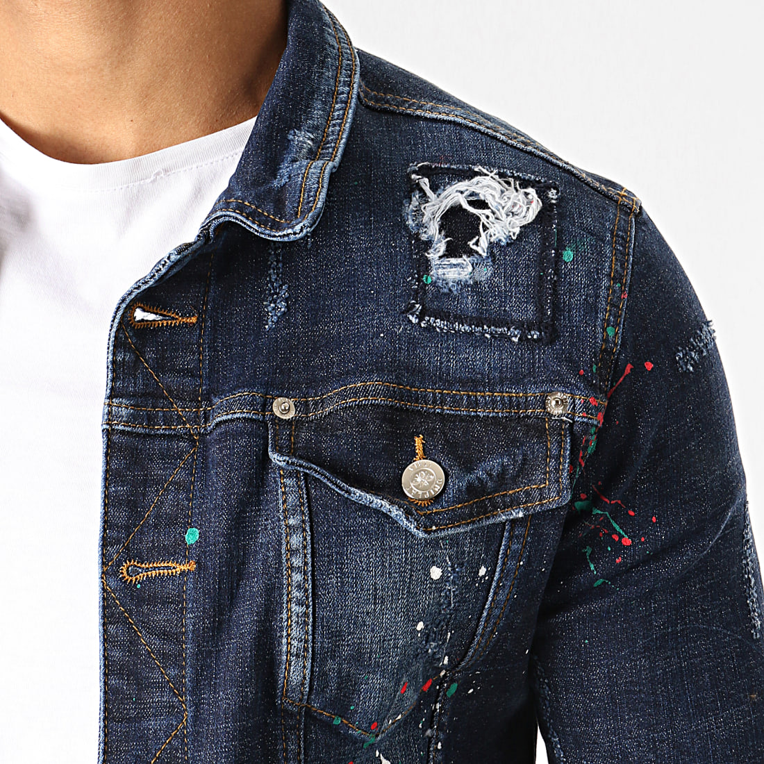 Uniplay - Veste Jean 082 Bleu Brut - LaBoutiqueOfficielle.com